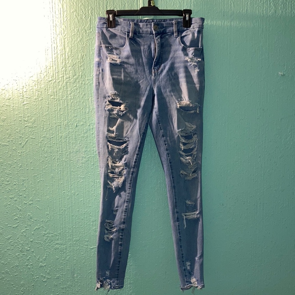 American eagle curvy hi rise jeggings